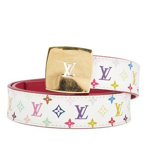 Pre Loved louis vuitton Women White Belts